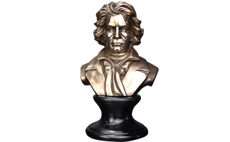 音乐家贝多芬头像雕塑生产厂家